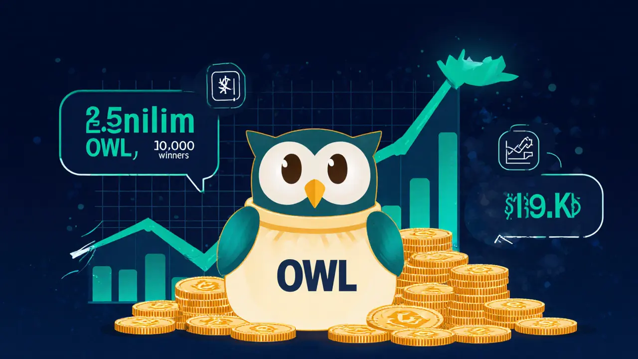 OwlDAO x CoinMarketCap Airdrop: How to Join, Rewards & Timeline