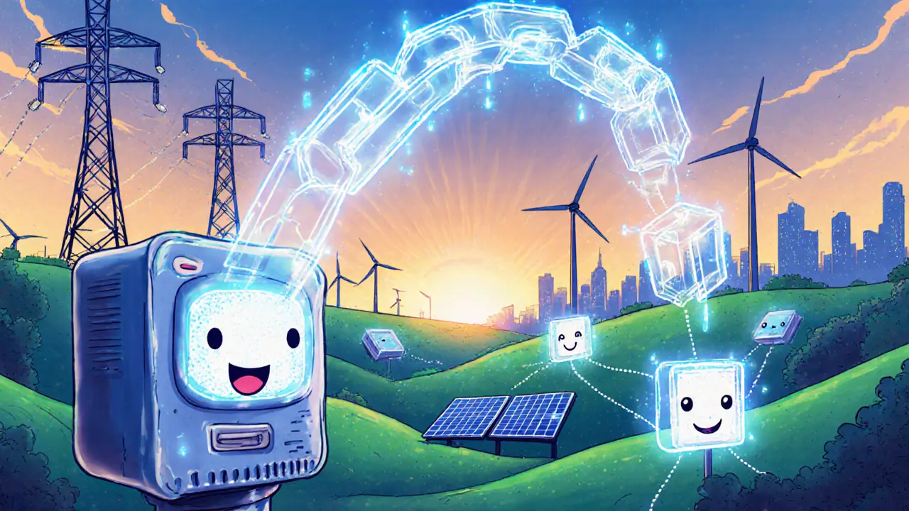 Blockchain Energy Data Management: How Distributed Ledgers Transform the Power Sector