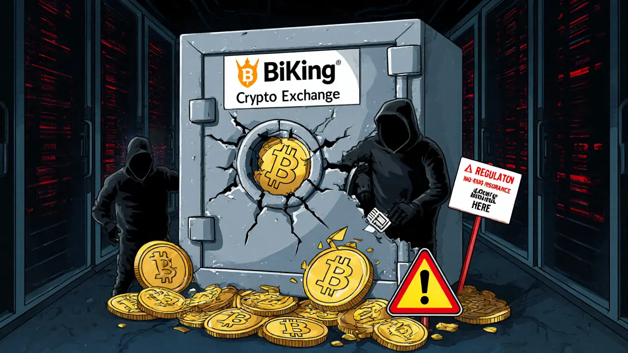 BiKing Crypto Exchange Review: High Risk, No Regulation, and Security Red Flags