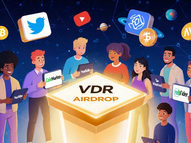 VDR Airdrop by Vodra x CoinMarketCap: How to Join and What You Get
