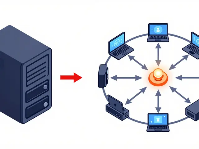 P2P vs Client-Server: Why Blockchain Uses P2P