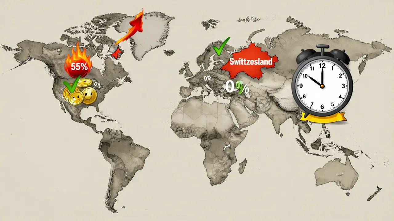 Crypto Tax Rates by Country: Where You Pay the Most and Least in 2026