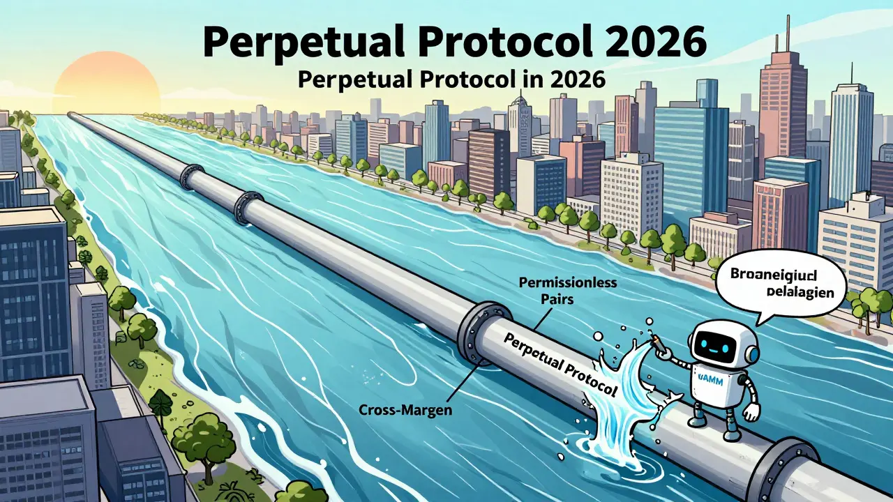 Thin trading stream of Perpetual Protocol vs. massive liquidity river of competitors