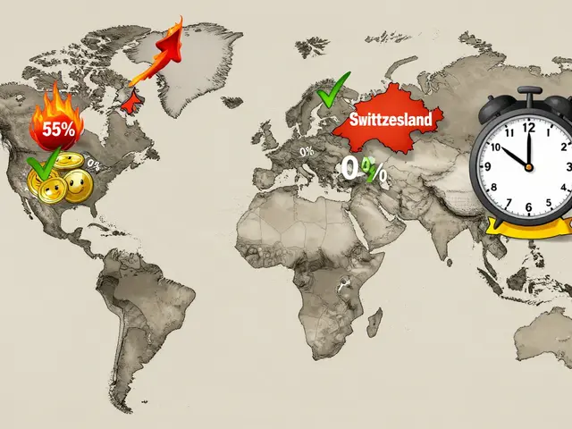 Crypto Tax Rates by Country: Where You Pay the Most and Least in 2026