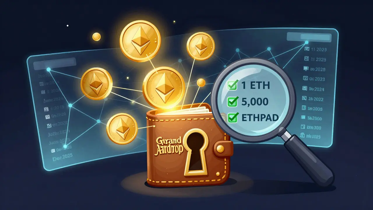 ETHPAD's GRAND Airdrop: What We Know and How to Participate