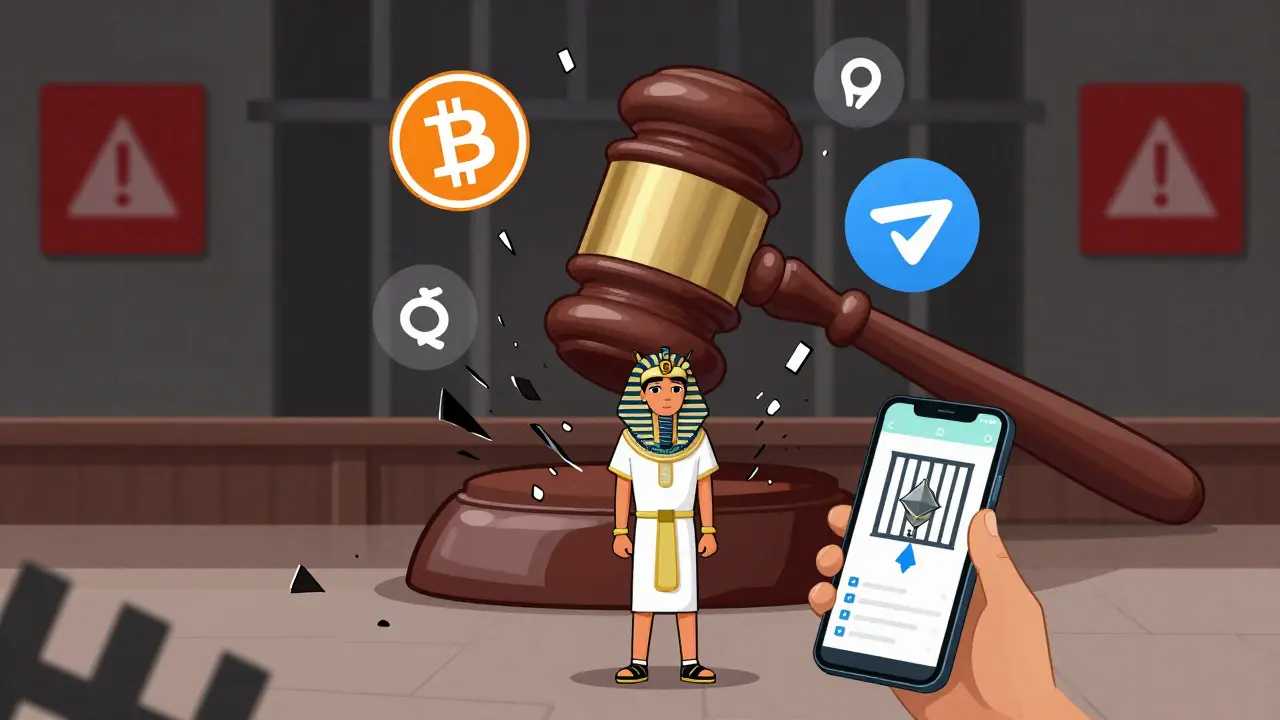 Imprisonment Penalties for Crypto Promotion in Egypt: What You Need to Know