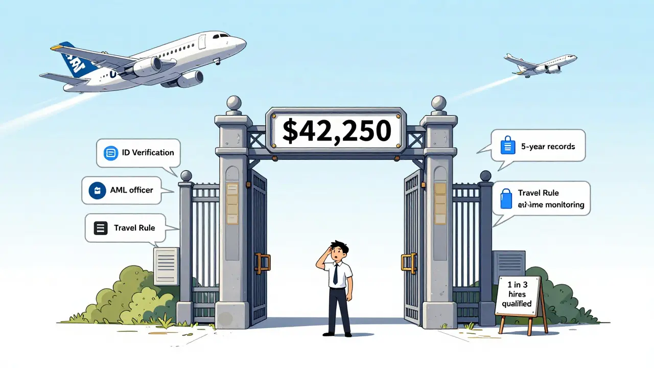 Small crypto operator overwhelmed by expensive licensing requirements and compliance barriers.