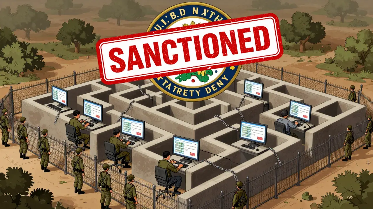 US Sanctions on Myanmar Crypto Entities Targeting $10 Billion Cyber Scam Network