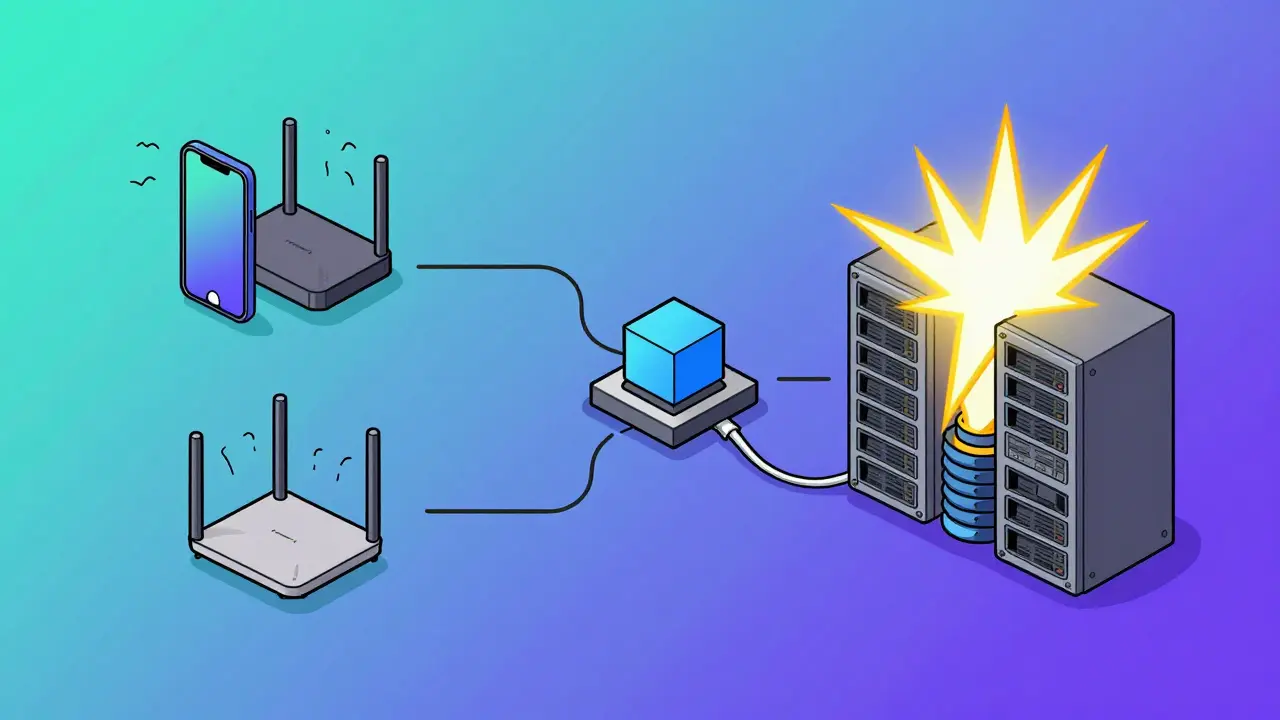 Announcement and block mining equipment comparison diagram