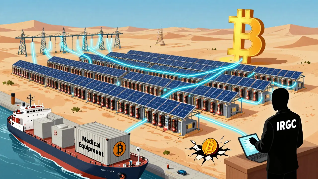 How Bitcoin Enables Iran's Imports Amid Sanctions