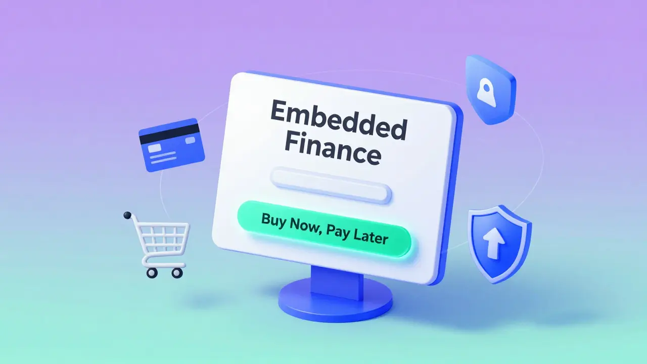 Digital checkout screen showing a Buy Now Pay Later button integrated into a retail shopping experience.