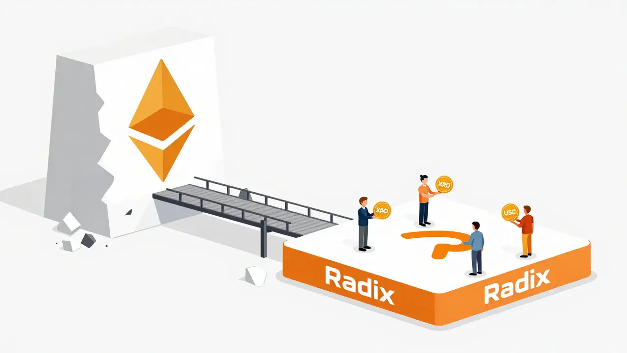 Users migrating to Radix network platform