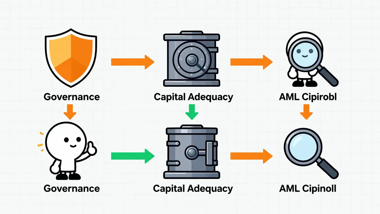 Diagram illustrating the step-by-step crypto licensing process under MiCA