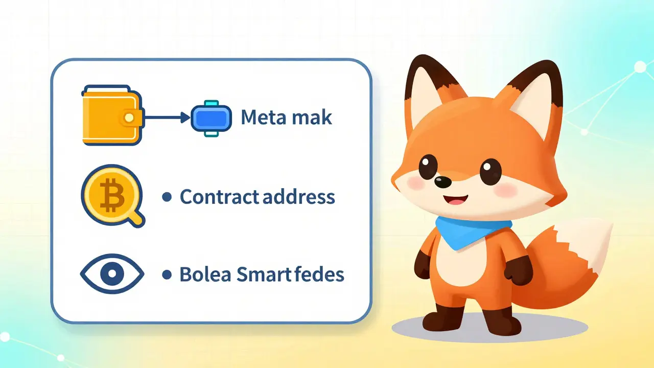 Blueprint style guide for setting up crypto wallet and tokens